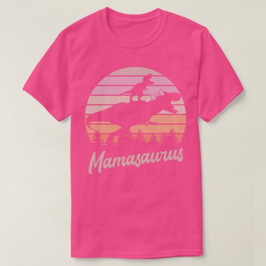 Mamasaurus TrEx恐竜 Tシャツ (デザイン正面)