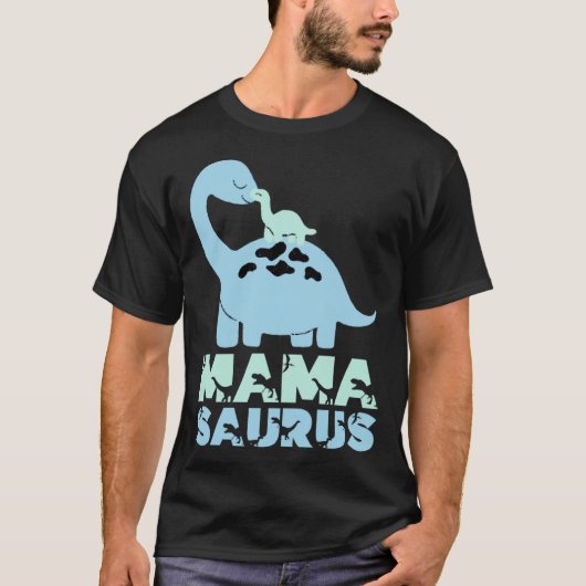 Mamasaurus Trex Mama Saurus Mom Dinosaur Mama Rex  Tシャツ (正面)