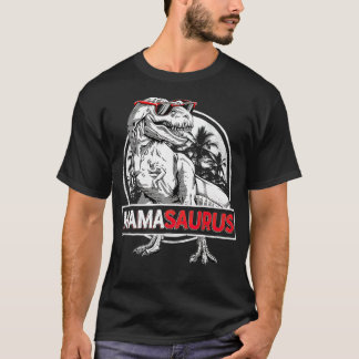    Mamasaurusrex Mama Saurus恐竜の女性母ギ Tシャツ