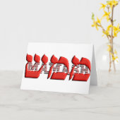 Mamash カード (黄色い花)