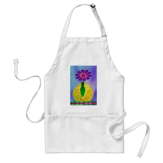 MaMawの花 スタンダードエプロン (正面)