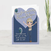 Mamaw及びPapawのかわいい小さい-祖父母日カード カード (正面)