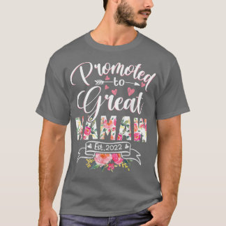 Mamaw Est 2022素晴らしフローラに初めて昇格 Tシャツ