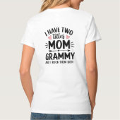 MAMAW Mother's Day Gift Tシャツ (裏面)