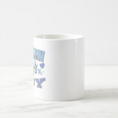 Mamaw Says Boy Pregnancy Announcementベビーパーティー コーヒーマグカップ (中央)