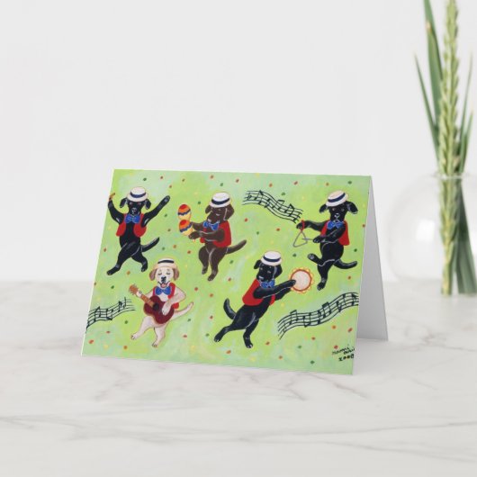 Mambo Labsの絵画サンキューカード サンキューカード (正面)