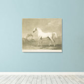 Mambrino, George Stubbsの後， 1788 (mezotint) キャンバスプリント (インサイチュ (ウッドフロア))
