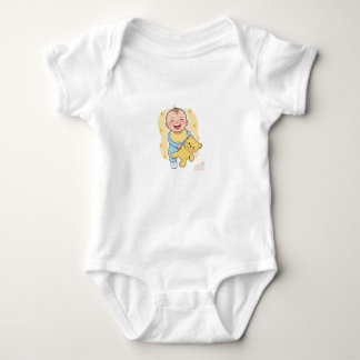 Mameluco con punto de jersey para bebés ベビーボディスーツ