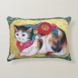 Mameneko: The Camellia Kitten  アクセントクッション