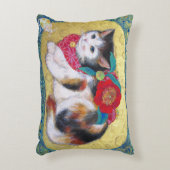 Mameneko: The Camellia Kitten アクセントクッション (正面(垂直))