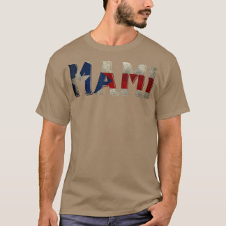 Mamiプエルトリコ国旗動揺してリコヒスパニックラット Tシャツ