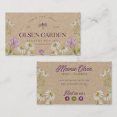 Mamieのカカスタムード-編集不可 名刺 (正面/裏面)