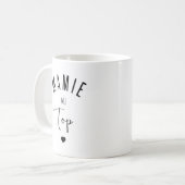 MAMIE AU TOP コーヒーマグカップ (正面左)