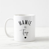 MAMIE AU TOP コーヒーマグカップ (左)