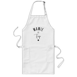 MAMIE AU TOP ロングエプロン