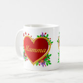 Mamma – 母の日 コーヒーマグカップ (正面左)