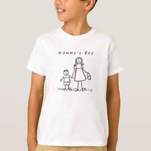 Mamma & Me T-Shirt (タイトル付きスケッチ) Tシャツ