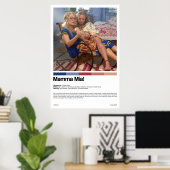 Mamma Miaムービープリント ポスター (ホームオフィス)