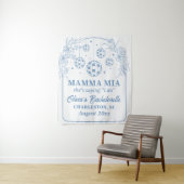 Mamma Mia Bachelorette Party Banner, She's Saying  タペストリー (インサイチュ)