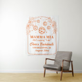 Mamma Mia Bachelorette Party Banner, She's Saying タペストリー (インサイチュ)