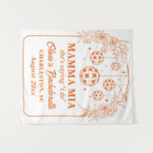 Mamma Mia Bachelorette Party Banner, She's Saying タペストリー (正面(横))