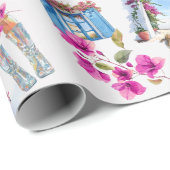 Mamma Mia Disco Ball Mediterranean Gift ラッピングペーパー (ロールコーナー)