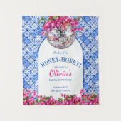 Mamma Mia Disco Bride Welcome Sign Tapestry タペストリー (正面)