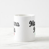 Mamma Mia Italian Flag Mug コーヒーマグカップ (中央)