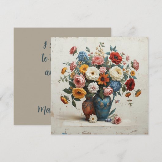 Mamma Mia! - Nonna Mia! Flat Card (正面/裏面)