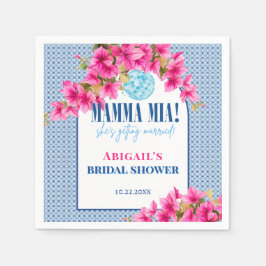 Mamma Mia Welcome Bridal Shower スタンダードカクテルナプキン