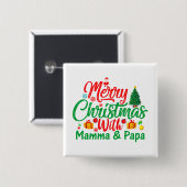 Mamma & Pappaとのメリークリスマス–42705 缶バッジ (正面&裏面)