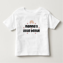 Mamma’s Little Bestie – for Mom & Baby トドラーTシャツ