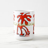 MammaBASILのロゴのマグ コーヒーマグカップ (中央)