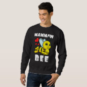 Mammaw Beeマッチングファミリー衣装ベビー発表 スウェットシャツ (正面フル)
