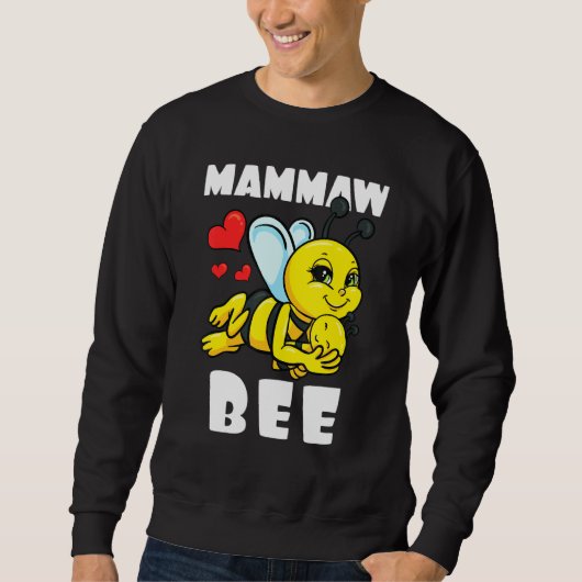 Mammaw Beeマッチングファミリー衣装ベビー発表 スウェットシャツ (正面)