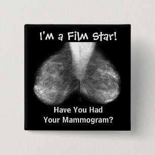 mammo、私は映画スターです! 、持っていましたあなたのMammを…持って下さい 缶バッジ