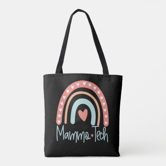 Mammo Tech Mammogram Technician Technologist Gift トートバッグ (裏面)