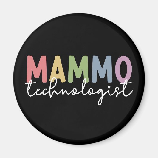 Mammo Technologist Mammography Tech放射線学 マグネット (正面)