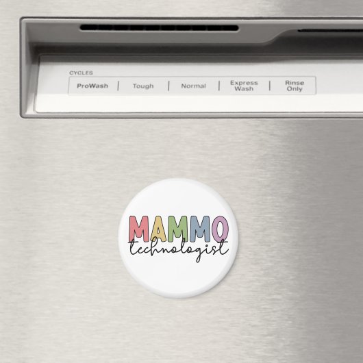 Mammo Technologist Mammography Technician Gives マグネット (インサイチュ (食洗機))