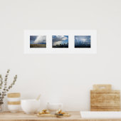 Mammoth 3枚の写真(40x13.33) 180dpi ポスター (キッチン)