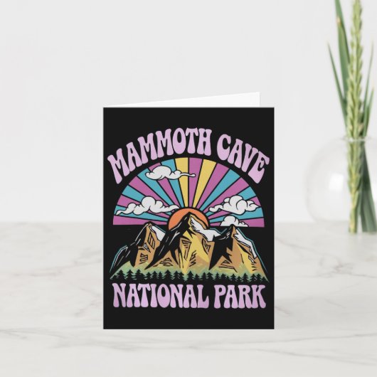 Mammoth Cave National Park Kentucky Nature Hiking カード (正面)