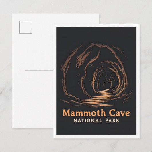 Mammoth Cave National Park Kentucky Travel ポストカード (正面/裏面)