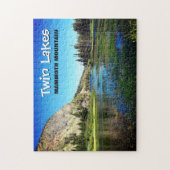 mammoth Mountain対湖のパズル ジグソーパズル (縦)