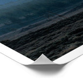 Mammoth Mountain Still Showing a Cap of Snow Photo ポスター (角)