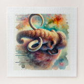Mammoth Serenity 060824AREF142 - Watercolor ジグソーパズル (横)