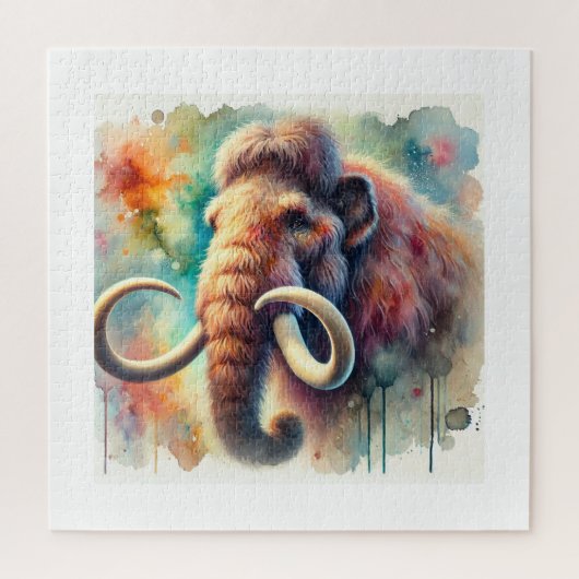 Mammoth Serenity 060824AREF142 - Watercolor ジグソーパズル (縦)