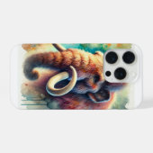 Mammoth Serenity 060824AREF142 - Watercolor iPhoneケース (裏面横)