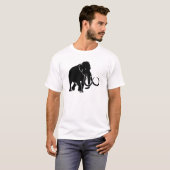 mammut mammoth ice age eiszeit steinzeit elephant tシャツ (正面フル)