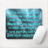 mammutusは常にある、"あなたに壁がのための… 5月曇ります マウスパッド (マウス)