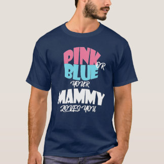 MAMMY分類のベビー性リビール Tシャツ